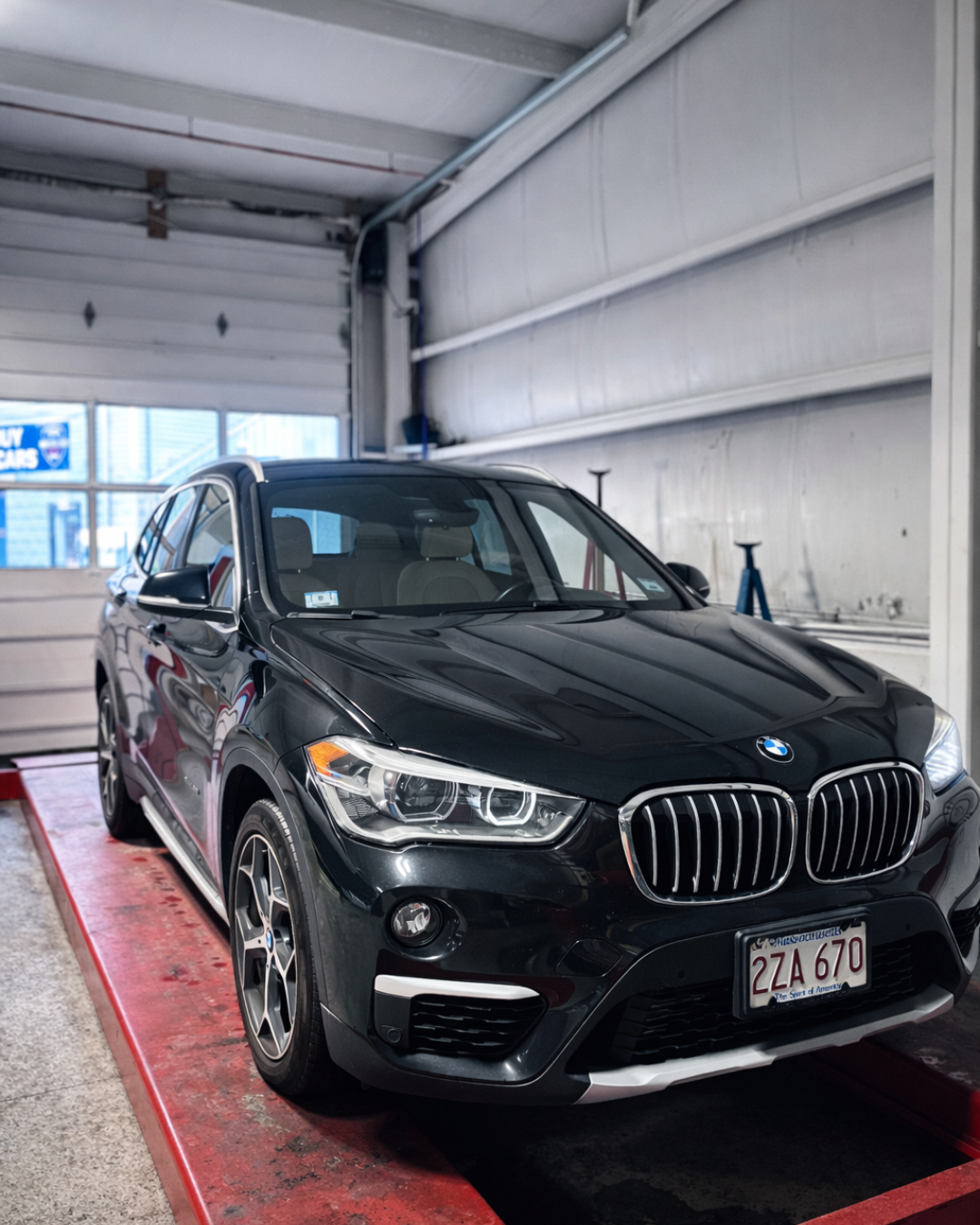 BMW inspection bay